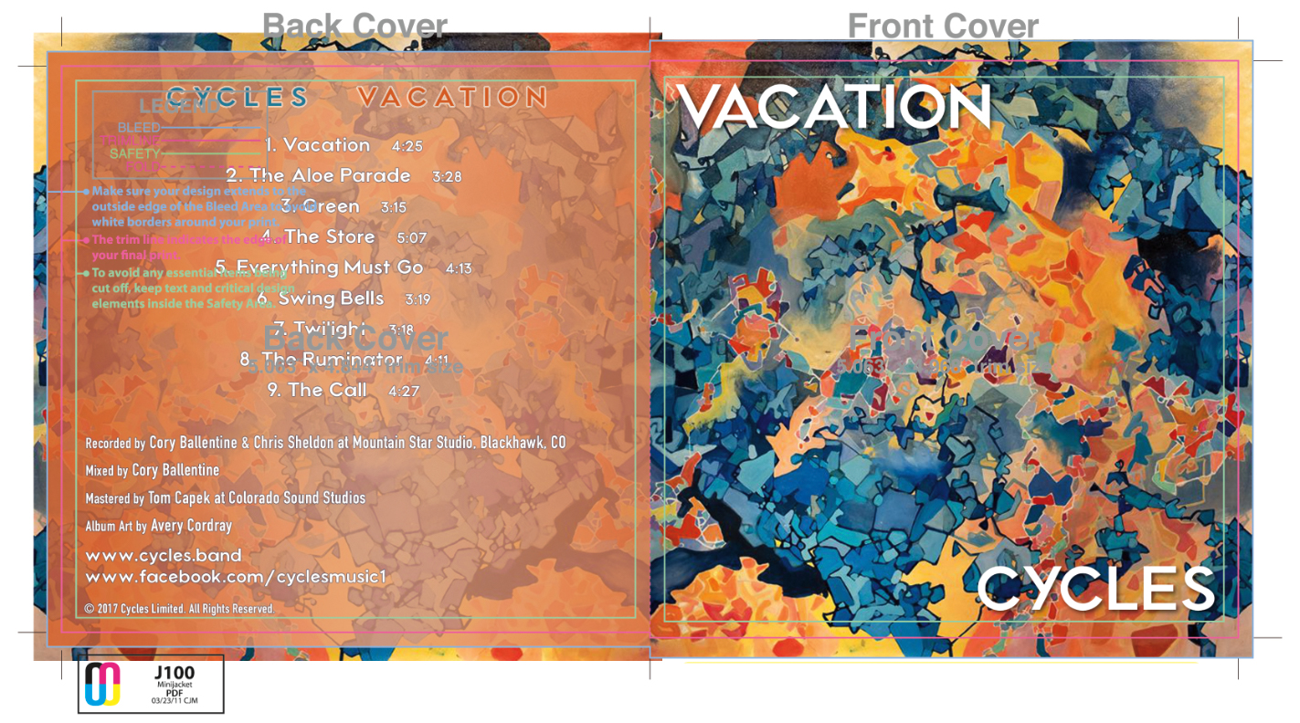 custom album art music illustration — Boulder graphic designer