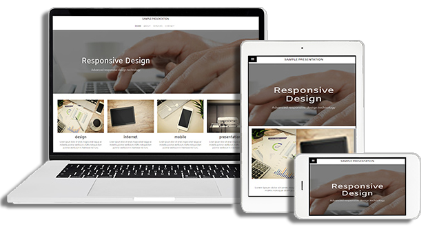 responsive web design example — Boulder web designer